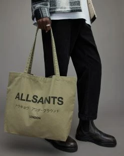 Outlet 🛒 Underground Shopper Tote Bag NORI GREEN/BLACK ✔️