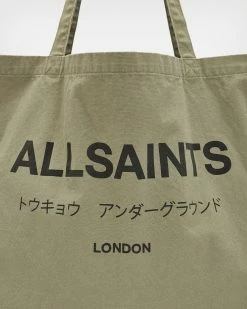 Outlet 🛒 Underground Shopper Tote Bag NORI GREEN/BLACK ✔️ -Tailoring Sales MB542X 7490 5