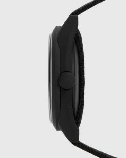 Top 10 ⌛ Untitled I Stainless Steel Nylon ⌚ Watch Black 😉 -Tailoring Sales MY001R 5 3