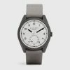 Promo 🥰 Untitled II Stainless Steel Nylon ⌚ Watch Grey 🛒 -Tailoring Sales MY002R 7 1