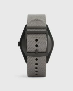 Promo 🥰 Untitled II Stainless Steel Nylon ⌚ Watch Grey 🛒 -Tailoring Sales MY002R 7 4