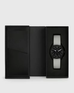 Best reviews of 🛒 Untitled IV Stainless Steel Leather ⌚ Watch White 👍 -Tailoring Sales MY004R 10 5