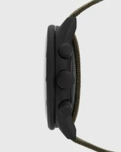 Promo 🎁 Subtitled I Stainless Steel Nylon ⌚ Watch Khaki 🔥 -Tailoring Sales MY008R 16 3