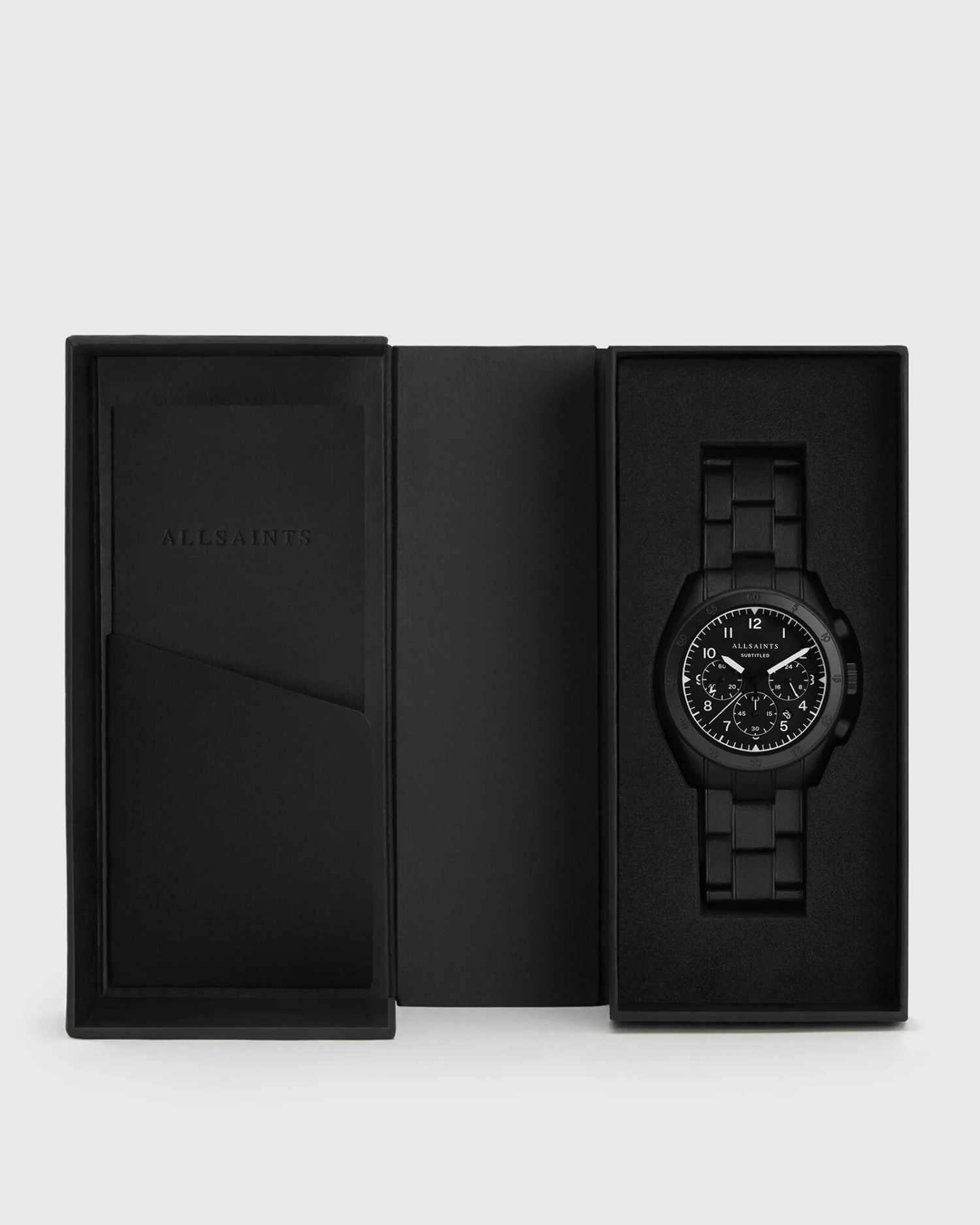 New ๐ Subtitled VII Stainless Steel โ Watch Black โ๏ธ 7 New ๐ Subtitled VII Stainless Steel โ Watch Black โ๏ธ - Image 5