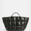 Brand new ✔️ Nadaline Leather Quilted Tote Bag Black ❤️ -Tailoring Sales WB012X 5 1