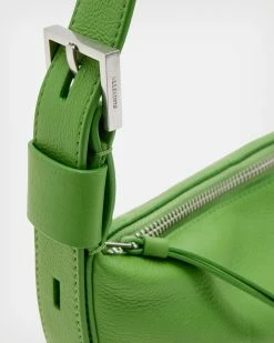 Coupon 🎁 Half Moon Leather Crossbody Bag Black 🧨 -Tailoring Sales WB027Z 2 6