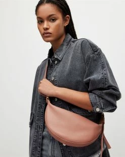 Best deal π Half Moon Leather Crossbody Bag Black π₯