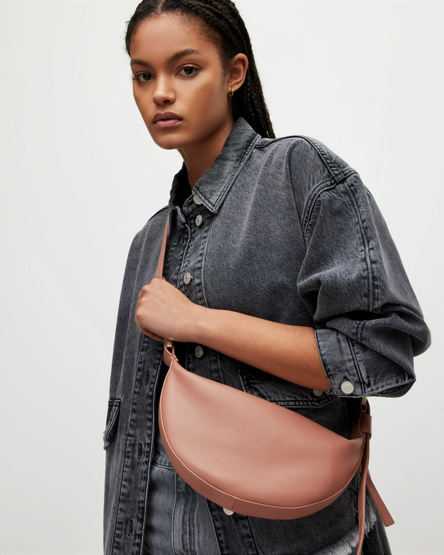 Best deal π Half Moon Leather Crossbody Bag Black π₯ 3 Best deal π Half Moon Leather Crossbody Bag Black π₯