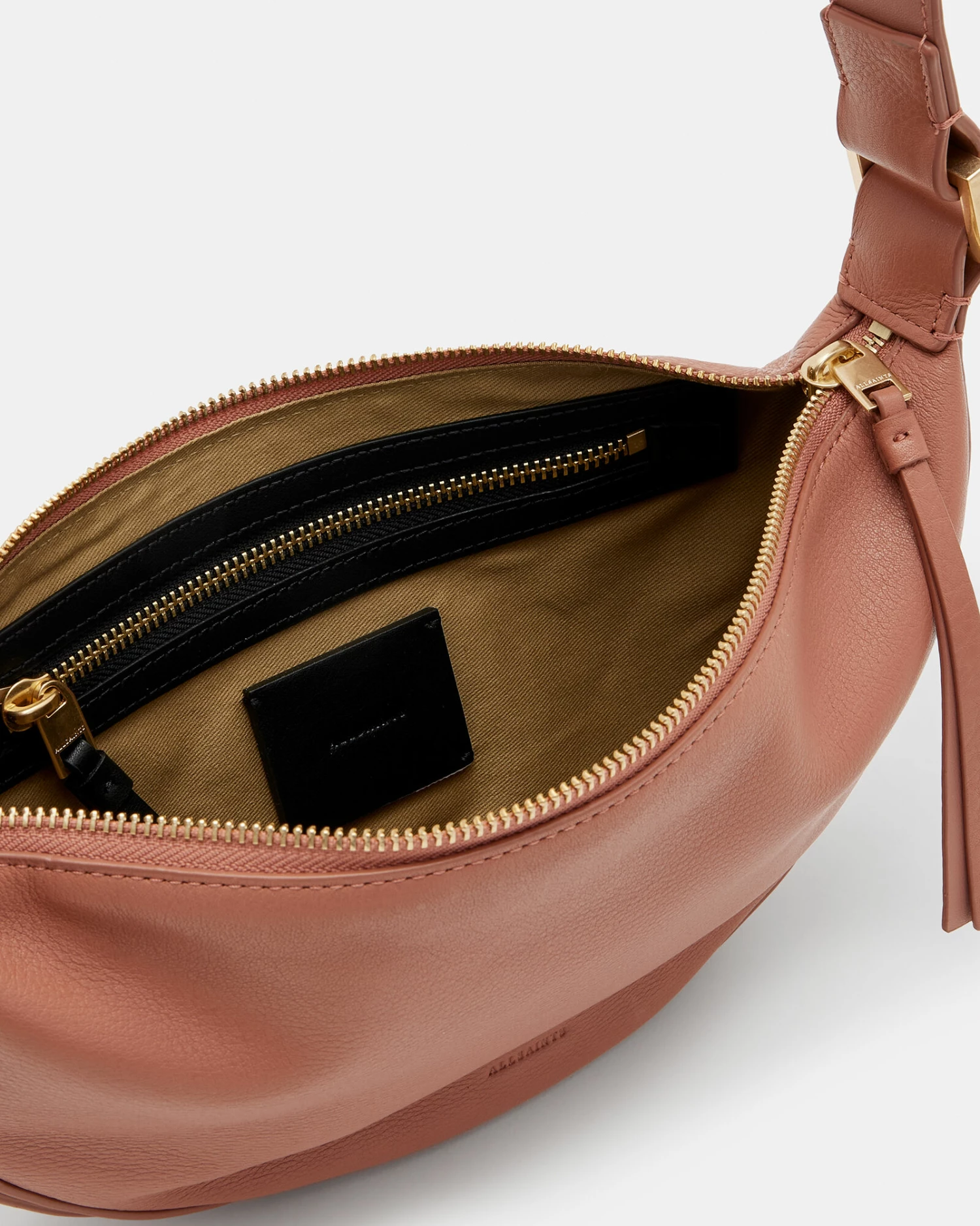 Best deal π Half Moon Leather Crossbody Bag Black π₯ 5 Best deal π Half Moon Leather Crossbody Bag Black π₯ - Image 3