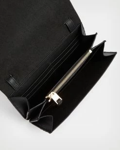 Best deal 💯 Ludivine Leather Crossbody Bag Black ⭐ -Tailoring Sales WB032Y 5 3