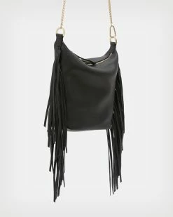 Flash Sale π₯° Evaline Fringe Crossbody Leather Bag Black π 13 Flash Sale π₯° Evaline Fringe Crossbody Leather Bag Black π -Tailoring Sales WB051Z 5 6