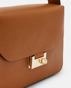 Promo ⭐ Etienne Leather Shoulder Bag Black 😀 -Tailoring Sales WB510Y 8249 5