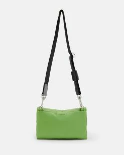 Cheap 🛒 Ezra Leather Quilted Crossbody Bag Black 😉 -Tailoring Sales WB524Y 2 6