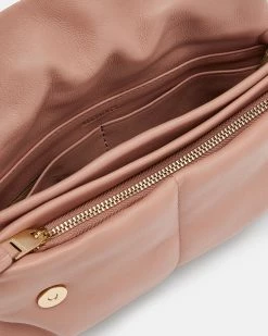 New ✨ Ezra Leather Quilted Crossbody Bag Black 🤩 -Tailoring Sales WB524Y 8248 3