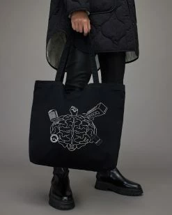 Best Pirce 🛒 Black Minds Matter Charity Tote Bag Black 🔥 -Tailoring Sales WB541X 5 2