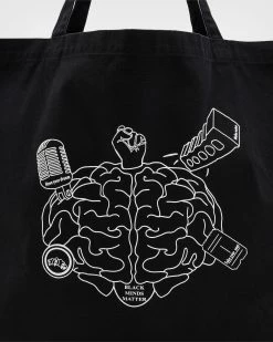 Best Pirce 🛒 Black Minds Matter Charity Tote Bag Black 🔥 -Tailoring Sales WB541X 5 6