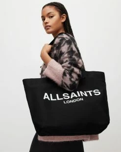 Discount 🎉 Ali Canvas Tote Bag Black/White 👏