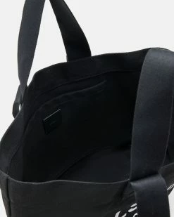 Discount 🎉 Ali Canvas Tote Bag Black/White 👏 -Tailoring Sales WB551Y 250 3