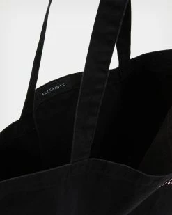 Promo 🛒 AllSaints Pride Tote Bag Washed Black 🌟 -Tailoring Sales WB566W 162 3