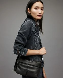 Coupon 😀 Colette Quilt Leather Crossbody Bag Black 🎉