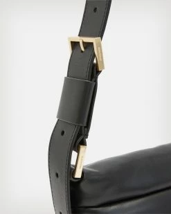 Coupon 😀 Colette Quilt Leather Crossbody Bag Black 🎉 -Tailoring Sales WB567X 5 5