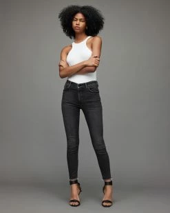 Best Pirce β Miller Mid-Rise Stretch Push Up Skinny π Jeans Washed Black π