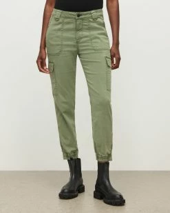 Cheap 😍 Nola High-Rise Cargo Joggers Khaki Green 🛒 -Tailoring Sales WE005U 3836 2 1