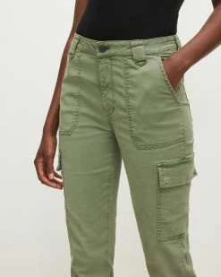 Cheap 😍 Nola High-Rise Cargo Joggers Khaki Green 🛒 -Tailoring Sales WE005U 3836 4 1