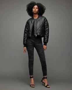 Top 10 🌟 Duran Mid-Rise Camouflage Cargo Skinny 👖 Jeans Washed Black 🎁 -Tailoring Sales WE007X 162 3