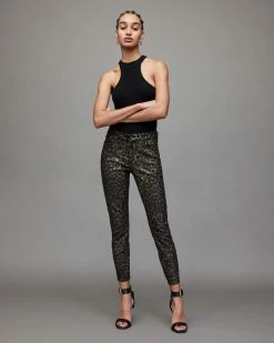 Best Sale 👏 Miller Celia Mid-Rise Skinny 👖 Jeans Conker Brown 😍 -Tailoring Sales WE022X 5604 3 1