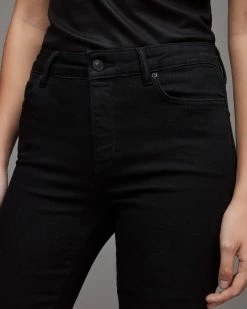 Discount ✔️ Miller Mid-Rise Size Me Skinny 👖 Jeans Black ✔️ -Tailoring Sales WE408U 5 4