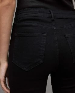 Discount ✔️ Miller Mid-Rise Size Me Skinny 👖 Jeans Black ✔️ -Tailoring Sales WE408U 5 5