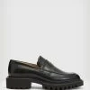 Outlet 🛒 Lola Leather Loafers Black ❤️ -Tailoring Sales WF0052Z 5 1