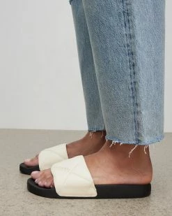 Brand new 😉 Bell Leather Sliders Black 🧨 -Tailoring Sales WF006Z 4742 4