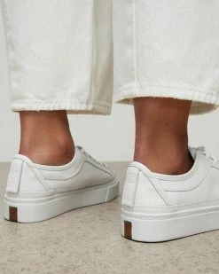 Best reviews of 🌟 Milla Leather Trainers Chalk White 🎁 -Tailoring Sales WF0072Z 4068 4