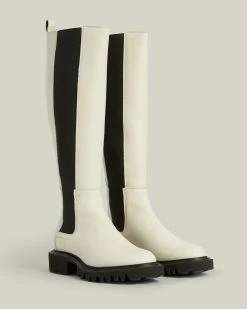 Top 10 ❤️ Maeve Leather 🥾 Boots Stone ⌛ -Tailoring Sales WF040Z 18 3