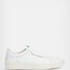 Top 10 🔔 Sheer Leather Low Top Trainers White 🎁