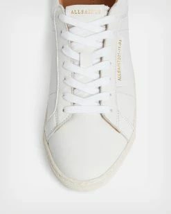Top 10 🔔 Sheer Leather Low Top Trainers White 🎁 -Tailoring Sales WF081V 10 3