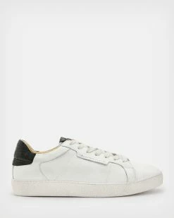 Best reviews of 🎉 Sheer Leather Trainers WHITE/METALLIC ✔️