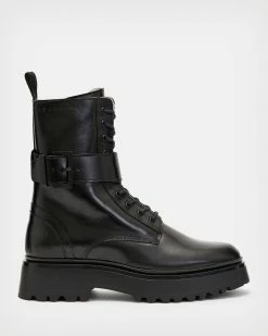 Budget 😀 Onyx Leather 🥾 Boots Black 😀