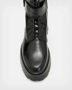 Budget π Onyx Leather π₯Ύ Boots Black π 10 Budget π Onyx Leather π₯Ύ Boots Black π -Tailoring Sales WF584X 5 3