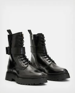 Budget π Onyx Leather π₯Ύ Boots Black π 11 Budget π Onyx Leather π₯Ύ Boots Black π -Tailoring Sales WF584X 5 4