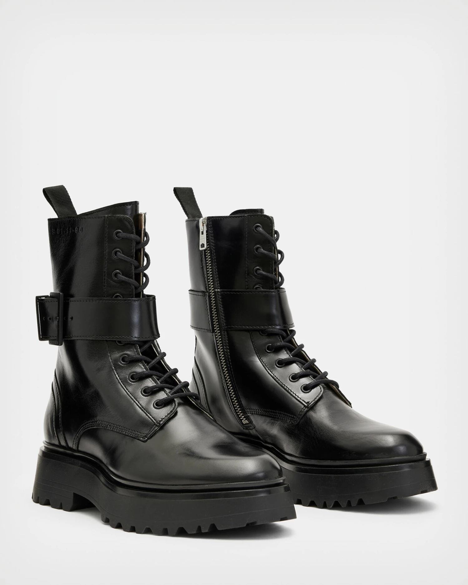 Budget π Onyx Leather π₯Ύ Boots Black π 6 Budget π Onyx Leather π₯Ύ Boots Black π - Image 4