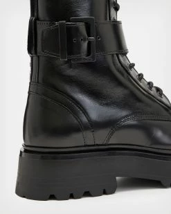 Budget π Onyx Leather π₯Ύ Boots Black π 12 Budget π Onyx Leather π₯Ύ Boots Black π -Tailoring Sales WF584X 5 5