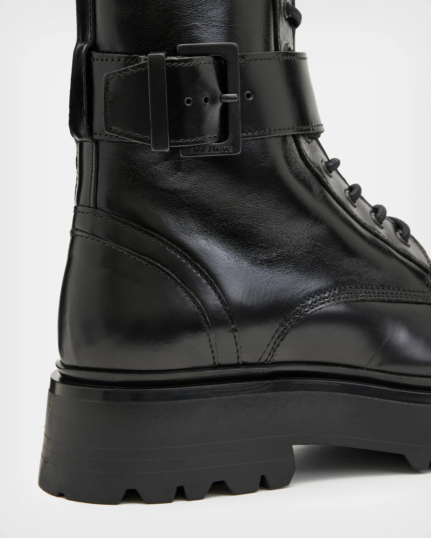 Budget π Onyx Leather π₯Ύ Boots Black π 7 Budget π Onyx Leather π₯Ύ Boots Black π - Image 5