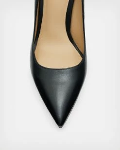 Wholesale ✔️ Nova Leather Court 👟 Shoes Black 🎉 -Tailoring Sales WF609X 5 3