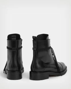 Top 10 ✔️ Lira Leather 🥾 Boots Black ✔️ -Tailoring Sales WF613Q 5 6