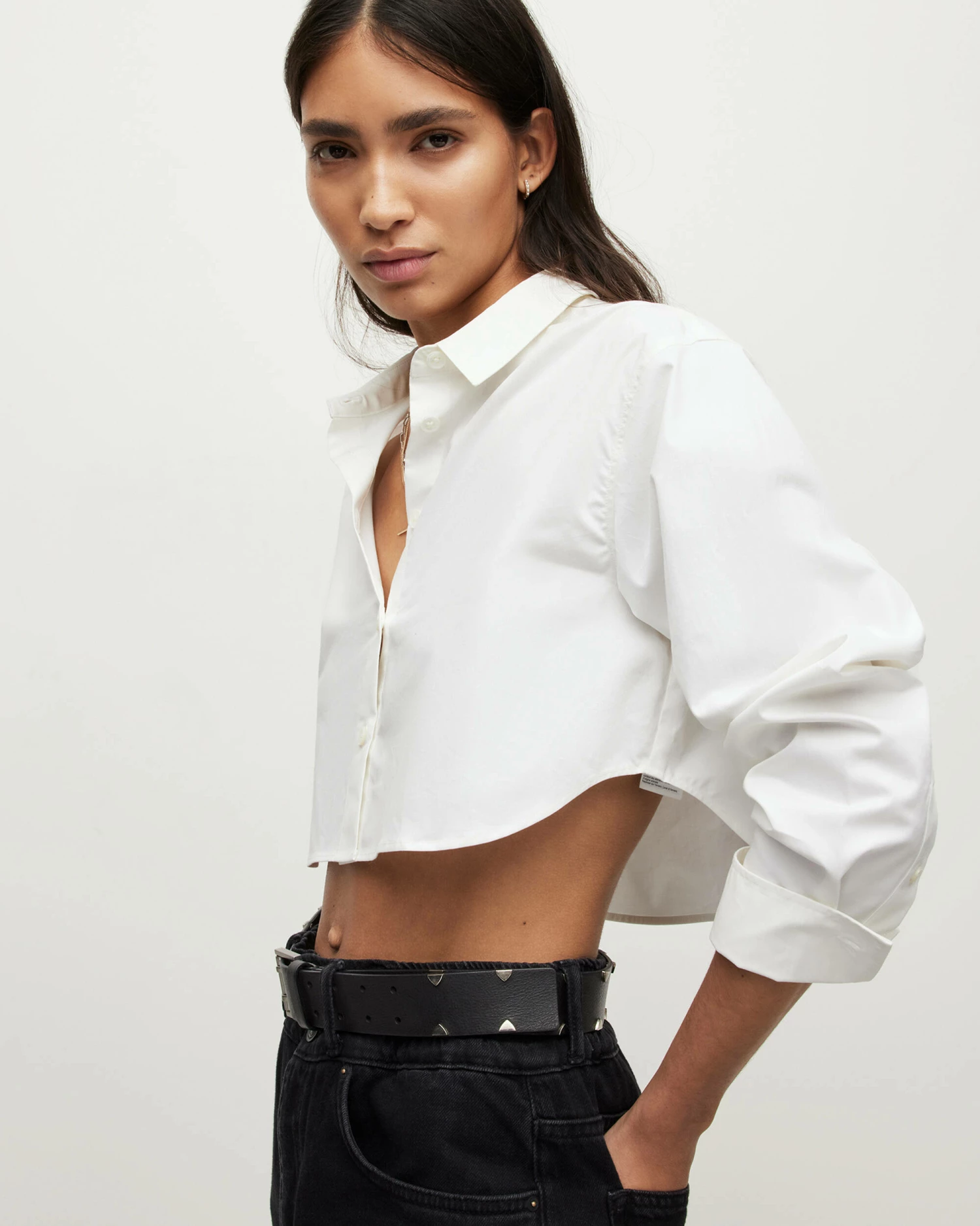 Coupon ๐ Averie Cropped ๐ Shirt White โ๏ธ 6 Coupon ๐ Averie Cropped ๐ Shirt White โ๏ธ - Image 5