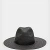 Best deal ✔️ Talia AllSaints Fedora Hat Black 🎁