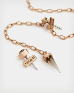 Hot Sale 🥰 Bijou Gold-Tone Ear Cuff SMOKY QUARTZ/BRASS 💯 -Tailoring Sales WJ053V 7062 4